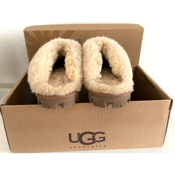 UGG Coquette Mules Size 6, Chestnut Slipper 2125, Excellent Condition - Picture 4 of 10